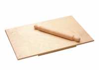101 - Asse per pizza in betulla completo di mattarello