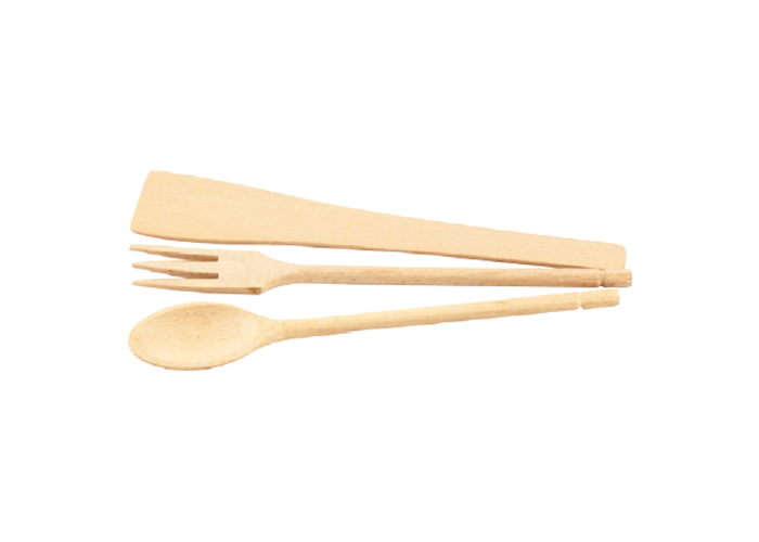 8 - Buste tris lusso, cucchiaio, forchetta, paletta per aderenza